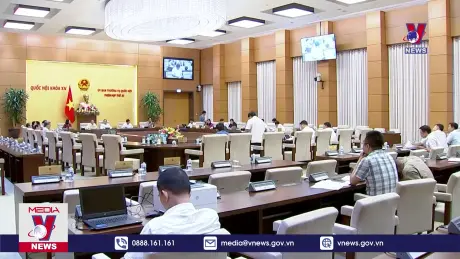 Tiếp tục phiên họp thứ 35, Ủy ban Thường vụ Quốc hội 