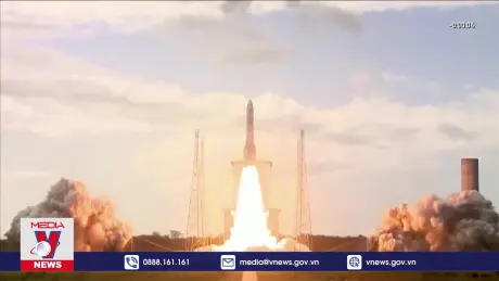 Châu Âu lần đầu tiên phóng thành công tên lửa Ariane 6