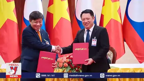 Tăng cường kết nối vận tải hàng không Việt Nam – Lào