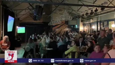 CĐV Anh ngất ngây với chiến thắng tại Bán kết EURO 2024