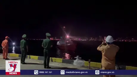 Cứu kịp thời 9 thuyền viên gặp nạn trên biển