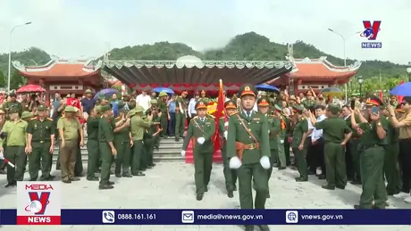 Hà Giang tổ chức lễ truy điệu và an táng 6 hài cốt liệt sĩ