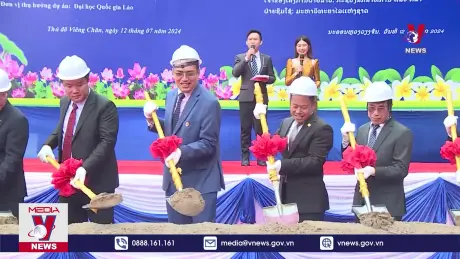 Việt Nam giúp Lào xây dựng Trung tâm Nghiên cứu khoa học