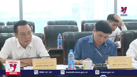 Đoàn giám sát Quốc hội làm việc tại Bình Dương