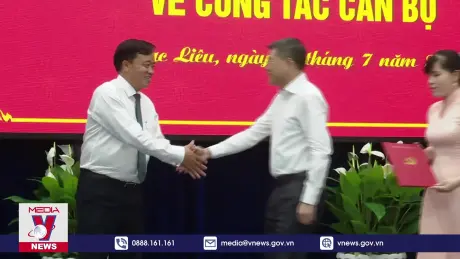 Bạc Liêu triển khai quyết định của Bộ Chính trị về công tác cán bộ