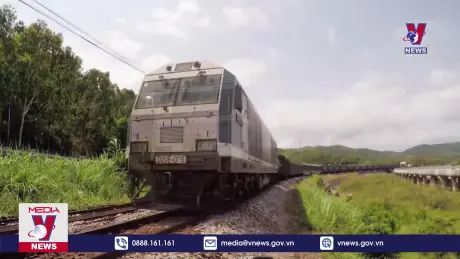 Sản lượng vận tải tăng nhưng đường sắt vẫn còn nhiều khó khăn