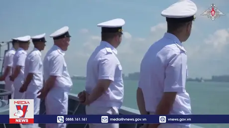 Tàu chiến Nga tới Trung Quốc tập trận hải quân