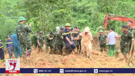 Tìm thêm thi thể 2 nạn nhân trong vụ sạt lở tại Hà Giang