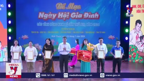 Bình Phước nhất toàn đoàn Ngày hội gia đình Đông Nam Bộ 2024 