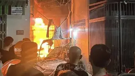 Thành phố Hồ Chí Minh: Cháy nhà dân, 3 mẹ con tử vong