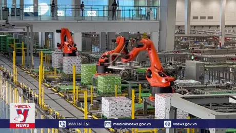 Thị trường robot công nghiệp Trung Quốc lớn nhất thế giới