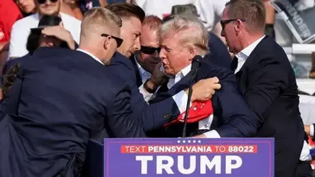 Cựu Tổng thống Mỹ Donald Trump bị thương sau vụ nổ súng