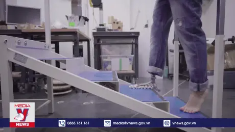 Robot mô phỏng chuyển động của bàn chân người