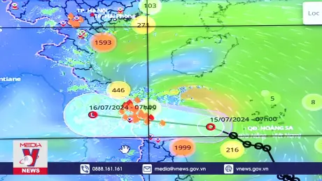 Nguy cơ sạt lở ở nhiều nơi do Áp thấp nhiệt đới