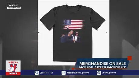 Áo phông hình ông Donald Trump 