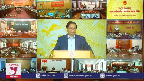 Hội nghị trực tuyến toàn quốc thúc đẩy đầu tư công