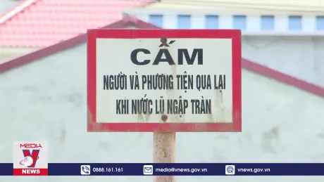 Cảnh báo khi đi qua ngầm tràn mùa mưa lũ