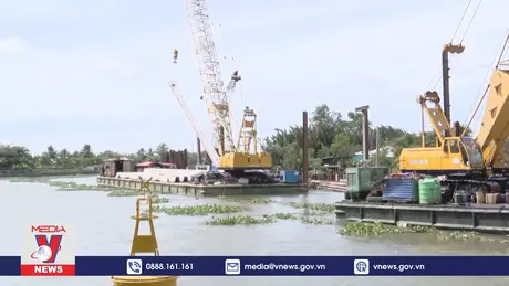 Tiền Giang đẩy nhanh tiến độ dự án giao thông bờ sông Bảo Định