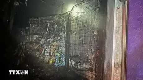 Hà Nội: Cháy nhà 3 tầng lúc rạng sáng