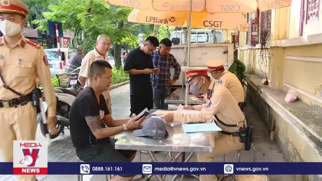 Phát huy hiệu quả các tổ công tác đặc biệt xử lý vi phạm giao thông