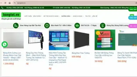 Xử phạt 30 triệu đồng công ty bán hàng trên Website không thông báo