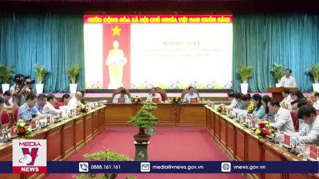 Phó Chủ tịch Quốc hội Trần Quang Phương làm việc tại Bình Định