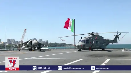 Italy lần đầu tiên tham gia tập trận Pitch Black