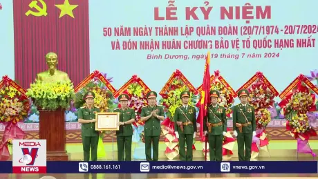 Quân đoàn 4 đón nhận Huân chương Bảo vệ Tổ quốc hạng Nhất