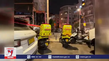 Nổ ở trung tâm thành phố Tel Aviv của Israel