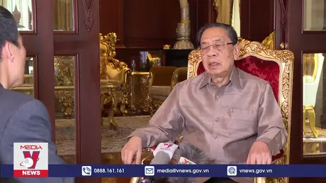 Nguyên Tổng Bí thư, Chủ tịch nước Lào chia buồn với Việt Nam