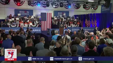 Tổng thống Mỹ Joe Biden quay trở lại chiến dịch tranh cử