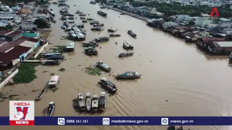 Đồng bằng sông Cửu Long ngóng chờ con nước nổi