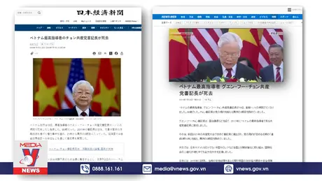 Truyền thông quốc tế tiếp tục đưa tin về Tổng Bí thư Nguyễn Phú Trọng