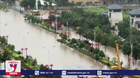 Lũ quét gây nhiều thiệt hại tại Trung Quốc