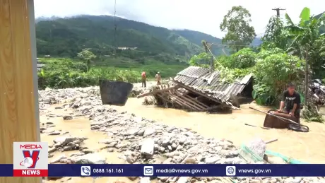 Yên Bái Khắc phục thiệt hại do mưa lũ gây ra