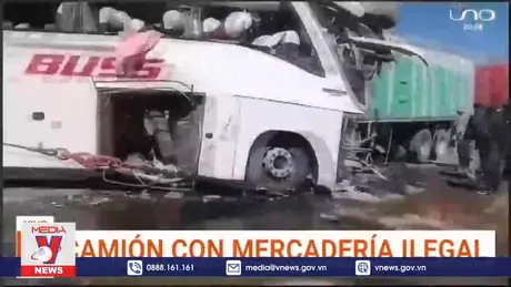 Tai nạn giao thông nghiêm trọng tại Bolivia