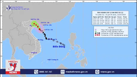 Bão số 2 vào đất liền, Bắc Bộ mưa lớn, gió mạnh