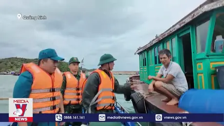 Huyện đảo Cô Tô khẩn cấp ứng phó với bão số 2