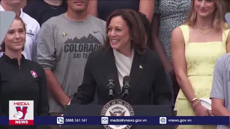 Bà Harris ca ngợi thành tựu của Tổng thống Biden