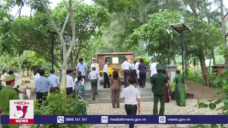 Tri ân các anh hùng, liệt sỹ tại Côn Đảo