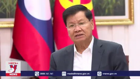 Tổng Bí thư, Chủ tịch nước Lào: Thành quả phát triển kinh tế-xã hội của Việt Nam mang đậm dấu ấn của Tổng Bí thư Nguyễn Phú Trọng