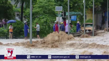 Tập trung khắc phục hậu quả mưa lũ do ảnh hưởng của bão số 2