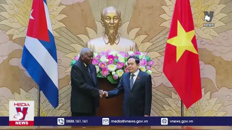 Chủ tịch Quốc hội tiếp Chủ tịch Quốc hội Cuba