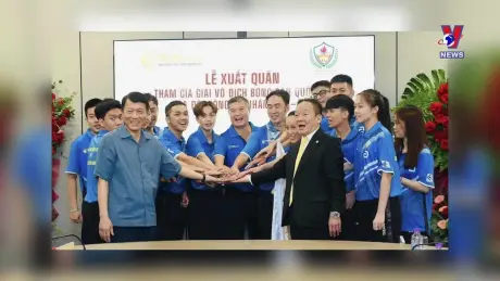 Dấu ấn đầu tiên của đội bóng bàn CAND - T&T 