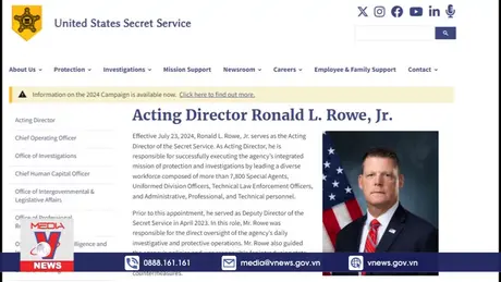 Mỹ bổ nhiệm Quyền Giám đốc Cơ quan Mật vụ