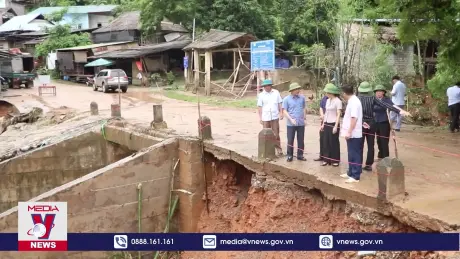 Vùng cao Thanh Hóa khắc phục thiệt hại do mưa lũ