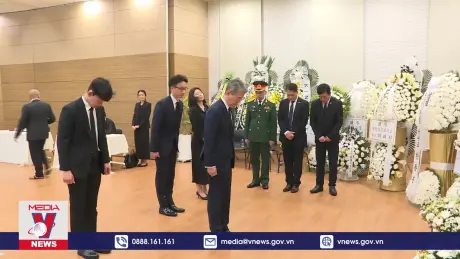 Lễ viếng Tổng Bí thư Nguyễn Phú Trọng tại Hàn Quốc