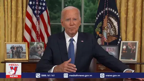 Tổng thống Biden phát biểu lần đầu sau khi dừng cuộc đua vào Nhà Trắng
