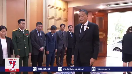 Thủ tướng Thái Lan Srettha Thavisin viếng Tổng Bí thư Nguyễn Phú Trọng