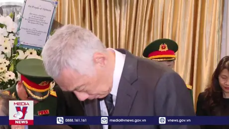 Nguyên Thủ tướng Singapore Lý Hiển Long viếng Tổng Bí thư Nguyễn Phú Trọng